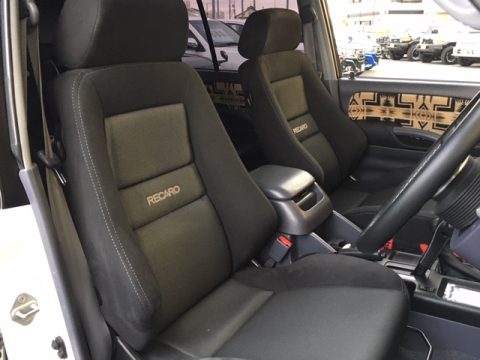 95プラド　FD-classic　ペンドルトン　ハーディング　レカロシート　RECARO　flexdream　ランクルさいたま北